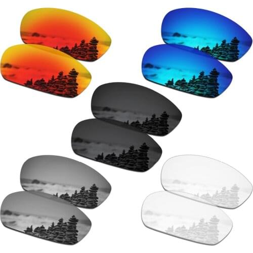 SmartVLT 5 Pairs Polarized Sunglasses Replacement Lenses for Oakley Whisker - 5 Colors