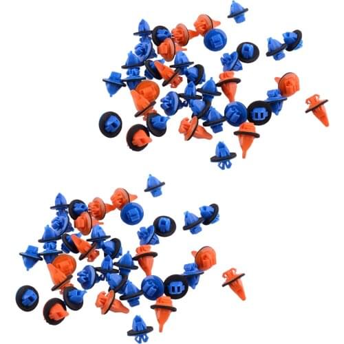 76pcs Car Mudguard Fender Flare Moulding Retainer Clip 75397-35010 Fit for Toyota Tacoma RAV4 Highlander FJ Cruiser 4Runner 2010