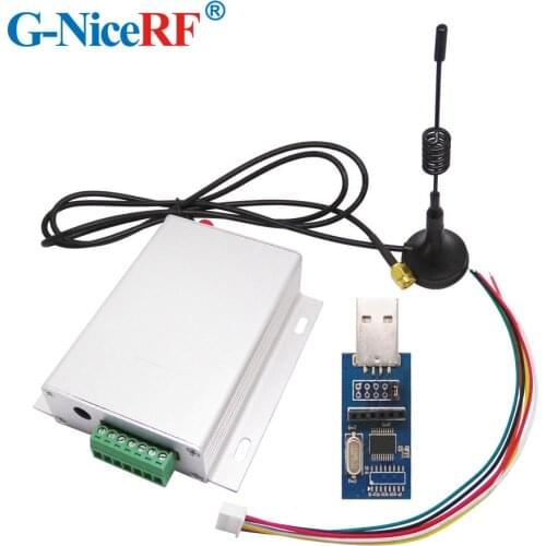 Free Shipping SV6300 3W 470MHz TTL Interface 6KM Ultra Long Distance Si4432 Wireless Transmitter And Receiver