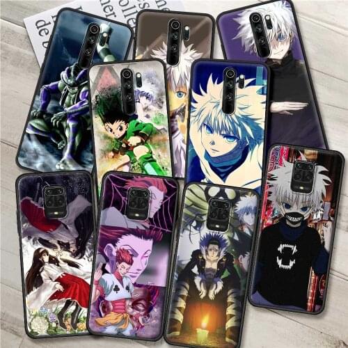 Hunter X hunter HXH Phone case For Xiaomi Redmi Note 9S 9 9T 8 7 10 Pro 8T K40 9C 9A 9Power 10Pro Max Shell Bumper