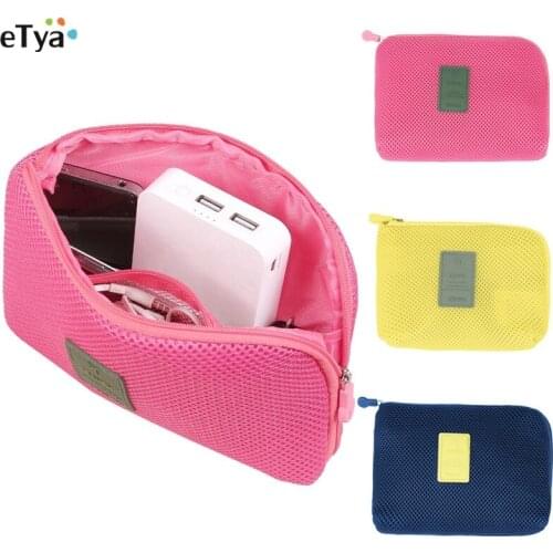 Fashion Unisex Travel Shockproof Digital Storage Bag Earphone Cable USB Charger Case Cosmetic Makeup Organizer Accessories Bag