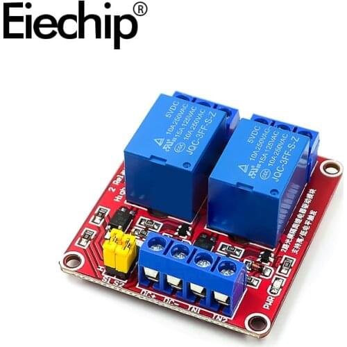 1/2/4/6/8 Way relay module with optocoupler,5V Expansion Board High and low level trigger for Arduino
