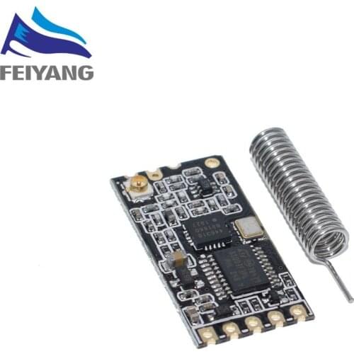 SI4463 wireless microcontroller serial, 433 long-range, 1000M with antenna for Bluetooth