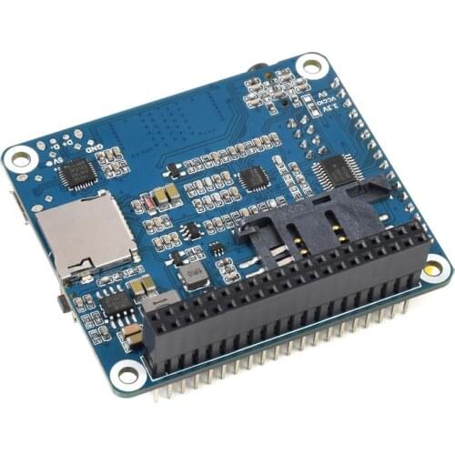 SIM7600G-H 4G HAT For Raspberry Pi, LTE Cat-4 4G / 3G / 2G Support, GNSS Positioning, Global Band