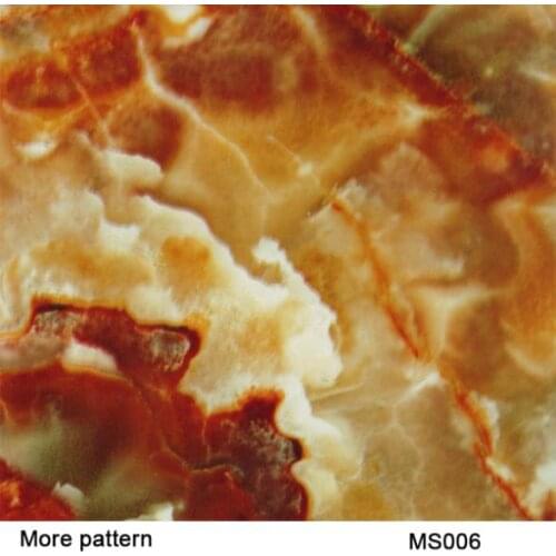 Tsautop 50square Width 1m Marble pattern pvc transfer film water transfer printing film