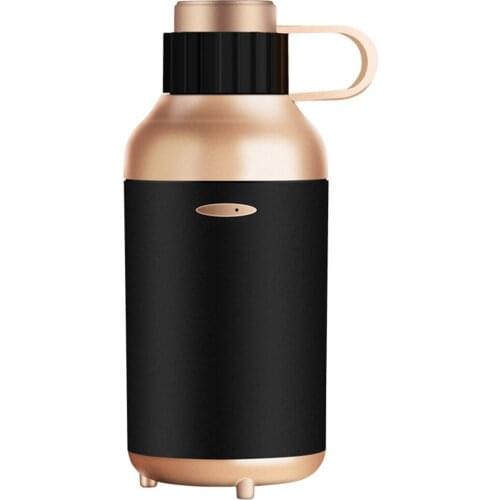 USB Ultrasonic Humidifier Car Travel Mute Cup Small Appliances Essential Oil Diffuser 7 Lights Fresh Air 50ml Auto Shut Down