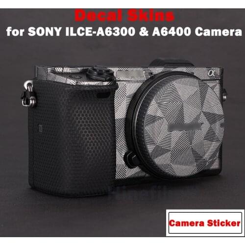 Anti-scratch Cover Film for A6400 3M Material Premium Decal Skin for Sony Alpha A6300 A6400 Camera Skin Decal Protector Sticker