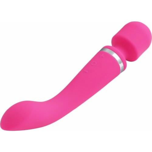 10 Speeds Dual Vabration AV Vibrators Rechargeable Magic Wand Massager Body neck massage G-spot Clitoris Vibrator Sex toys