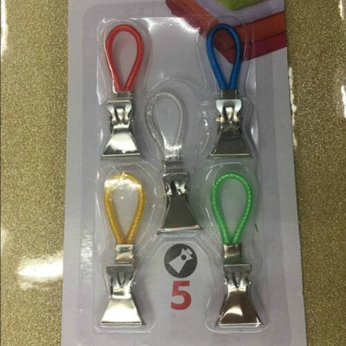 5pcs/lot Tea Towel Hanging Clips Home Travel Portable Storage Hangers Rack Clip on Hooks Loops Hand Towel Hangers