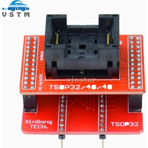 TSOP32 base adapter+TSOP32 TSOP40 TSOP48 socket For Xgecu TL866ii plus tl866 USB universal programmer