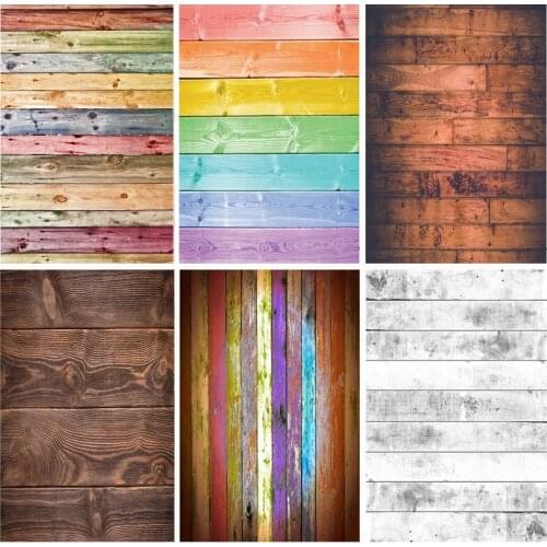 Wood Floor Wooden Board Texture Photography Backdrops Props Vintage Newborn Baby Portrait Photo Studio Background 21318WQ-09