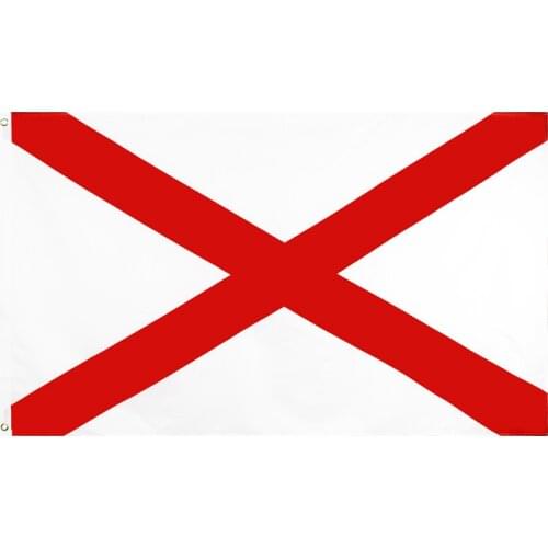 Yehoy hanging 90*150cm U.S. state Alabama Flag For Decoration