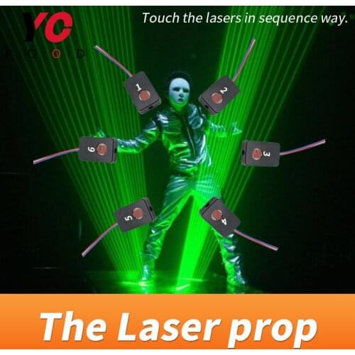 Takagism Game prop laser harp for room escape game puzzle clues device Play the right rhythm to unlock and get away chamber room