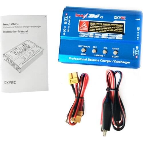 IMAX B6 V2 Professional Balance Charger Discharger Aluminium 115x84x31mm For LiPo LiFe Li-Ion LiHV NiMH NiCd Pb Battery