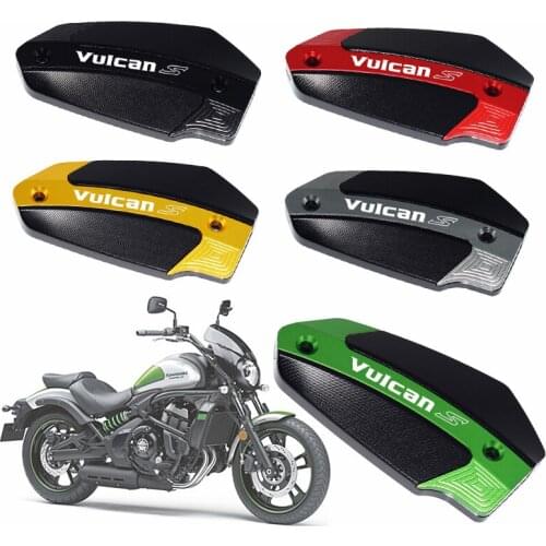 For KAWASAKI VulcanS Vulcan S 650 2015-2018 Motorcycle Front Rear Fluid Reservoir Cover Cylinder Reservoir Brake Cap