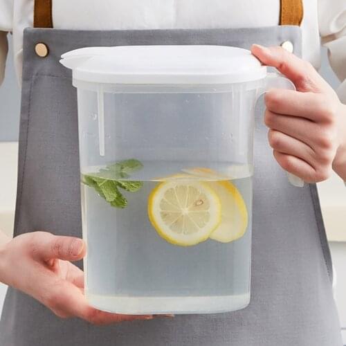 Cold Kettle Pitcher with Lid Hot Cold Water Jug Juice and Iced Tea High Capacity