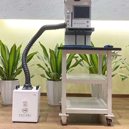 TBK Smoke Dust Purifier Mini Soldering Smoke Cleaner Fume Extractor Smoking Absorber Filter Instrument for Laser Machine