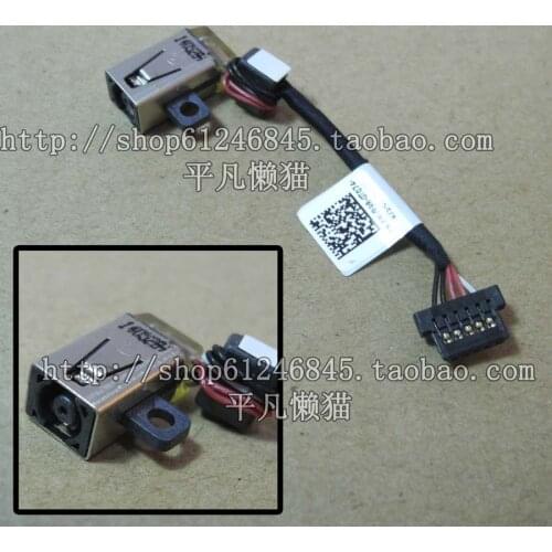 DC Power Jack with cable For DELL XPS 12 9Q23 9Q33 XPS 12D P20S laptop DC-IN Flex Cable
