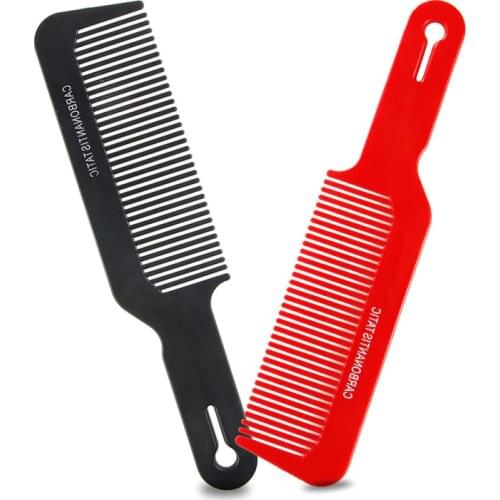 Flat Head Hair Comb Anti-static Hair Cutting Comb Highlight Combs Salon Sectioning Haircut Styling Tool Hairdressing Antistatic