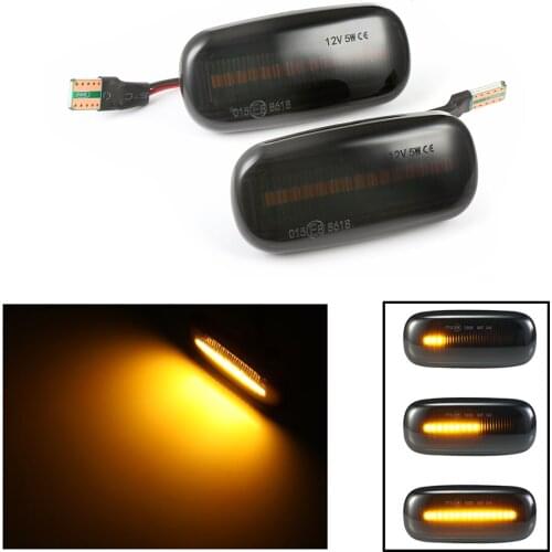 LED Dynamic Side Marker Light Turn Signal Lamp Blinker For Audi A2 A3 8L A4 B5 A6 4B C5 A8 4D TT 8N #8N0949127A Car Styling
