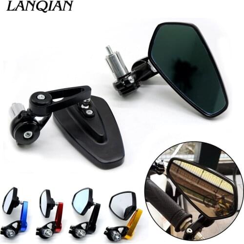 Universal Motorcycle Handlebar Rear View Side Mirror Rearview Mirrors For Yamaha YZF R1 R6 Tmax 500 tmax500 2005 2006 2007 2008
