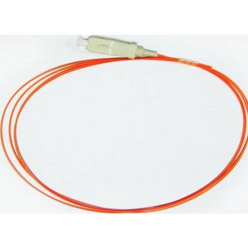50pcs/lot MM 50/125 Multi Mode OM1 Simplex 3Meter 0.9mm SC/UPC Fiber Pigtail Good durability