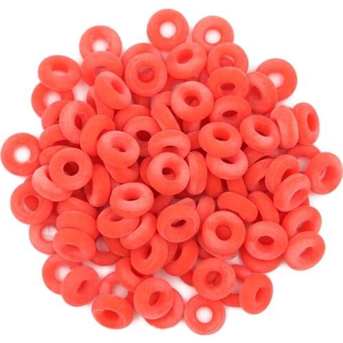 500Pcs Pig Cattle Sheep Tail Cutting Castration Rubber Ring Castration Circle For Castrating Pliers Farm Animal Accessories
