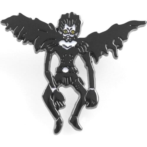 Anime Death Note Ryuuky Pin Fashion Enamel Symbol Badge Brooches Jewelry Cool Gifts for Cartoon Fans New Arrival