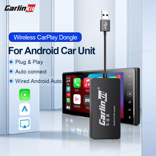 Carlinkit CarPlay Android Box Car Multimedia Player For Refit Android Unit Mirror Link Support Youtube Netflix Split Screen MP4