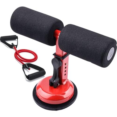 Sit Up Bar Pull Rope Resistance Bands Abdominal Exercise Assistant Set Workout Trainer Fitness Machine Equipment Home Gym