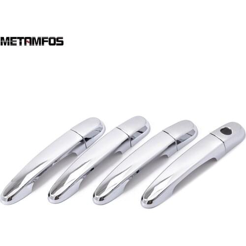 For Kia Sportage 2005-2008 2009 Chrome Door Handle Catch Cover Molding Trim Protection Sticker Exterior Accessories Car Styling