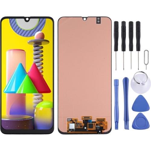 IPartsBuy for Samsung Galaxy M31 Super AMOLED Material LCD Screen and Digitizer Full Assembly