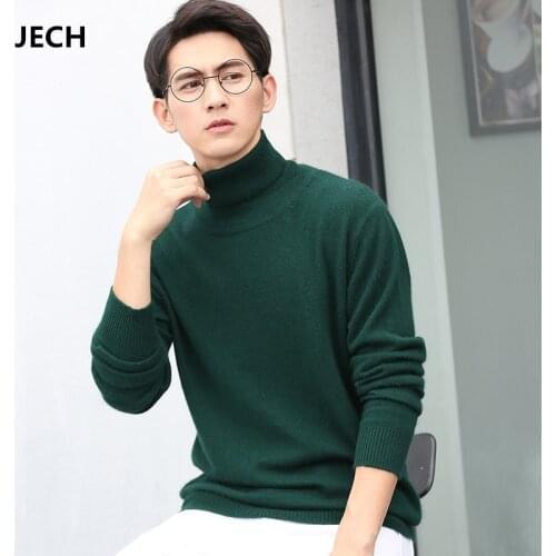 JECH Men's Wool Pullovers