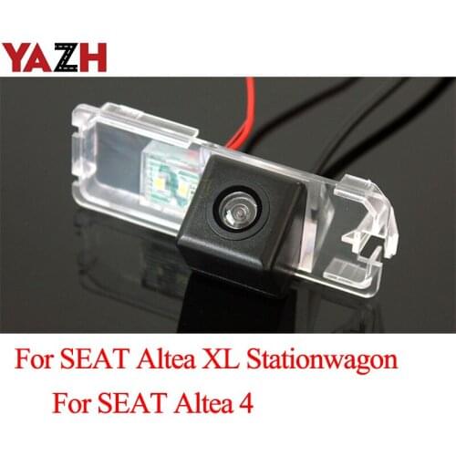 HD CCD 170 degree Rear View Camera For SEAT Altea / XL Stationwagon 2007~2015 Car Reverse Backup Waterproof Rearview Parking