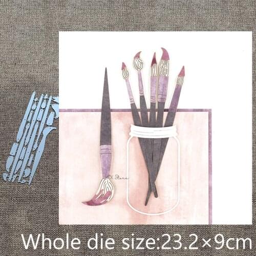 XLDesign Craft Metal Cutting Dies stencil mold paint brush decoration scrapbook Album Paper Card Craft Embossing die cuts