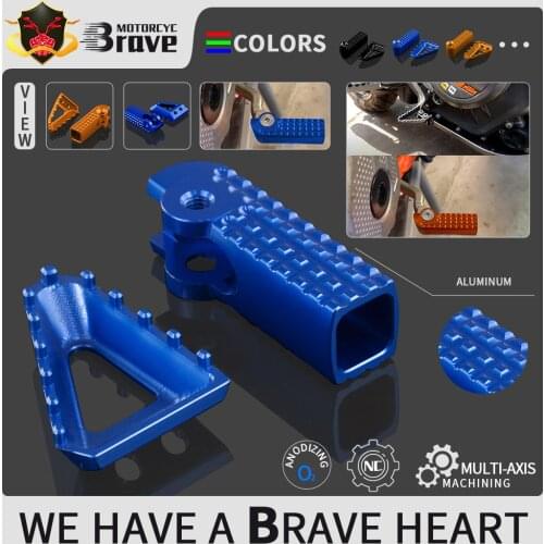 Rear Brake Pedal Step Plate Gear Shifter Tip For Husqvarna TE TX TC FC FX FE 125 250 300 350 450 501 501S 2017 - 2021 2020 2019