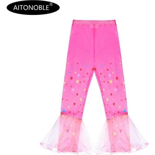 2020 New Aitonnoble Children Girls Sunscreen Quick Drying Full Pants Protective Kids Swimwear Girls Swimming Pants Beach Pants