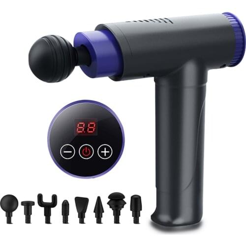 High Power Muscle Massage Gun Fascia Gun Sport Therapy Muscle Massager Body Relaxation Pain Relief Lactic Acid Relax body