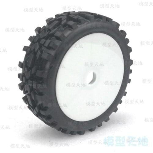 HSP 1/8 off-road vehicles 118MM desert tires 8SC pull short card 17MM wear-resistant sand tires digging tires snow tires 81