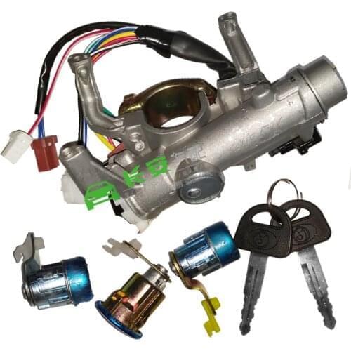 High Quality Auto Door Lock Cylinder Kit 82500-71820,82200-61840,82200-61870 For Suzuki Swift Geo Metro 1989-1994 Baleno/Esteem