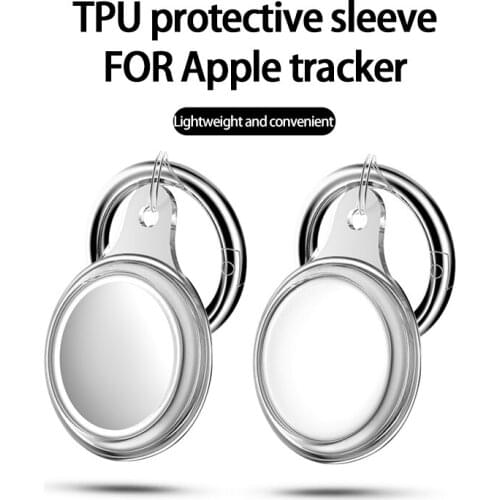 High Quality Protective Case For Apple Airtags Protective Cover For Apple Locator Tracker Anti-los Protect Keychain Sleeve 2021