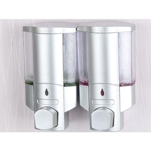 300ml Liquid Soap Dispenser Wall Mounted Pump ABS Hand Wash Liquid Soap Foaming Dispenser For Bath Shower Kitchen Sink Bathroom