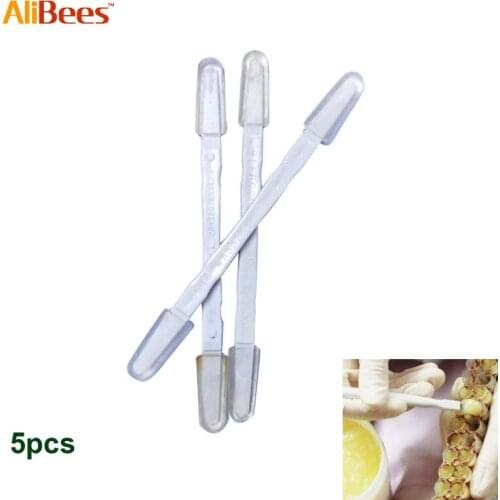 5PCS professional Double-headed Take Slurry Royal Jelly Honey Bees Collect Pen Apiculture Beekeeping Equipment And Tool Grafting