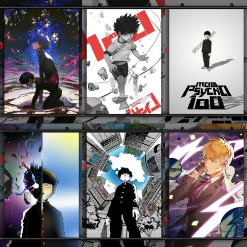 5D Diamond Painting Anime Mob Psycho 100 Kageyama Cross Stitch Kits Diamond Embroidery Full Square Round Mosaic Home Decor