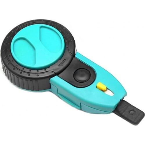 8m Convenient Ink Fountain Portable Rewinding Ink Duct Tensile ABS Full-automatic Even Absorbing Chalk Line Reel for Woodworking