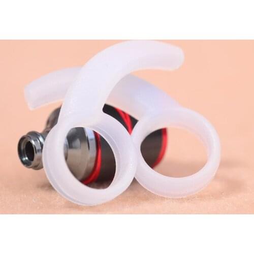 Promotions 2 Color Silicone Earphone ear hooks plugs earhook earplug for In-Ear Headphone 2pcs/lot Free shipping