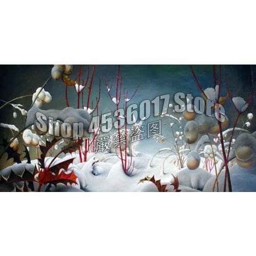 Diy Diamond Painting Wild Life Art Winter Rabbit Diamond Mosaic Sets Embroidery Needlework Handmade Crafts Home Decoration Full