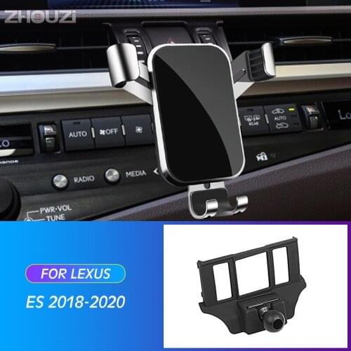 Car Mobile Phone Holder Mounts Stand GPS Gravity Navigation Bracket For Lexus ES200 ES260 ES300h 2018 2019 2020 Car Accessories