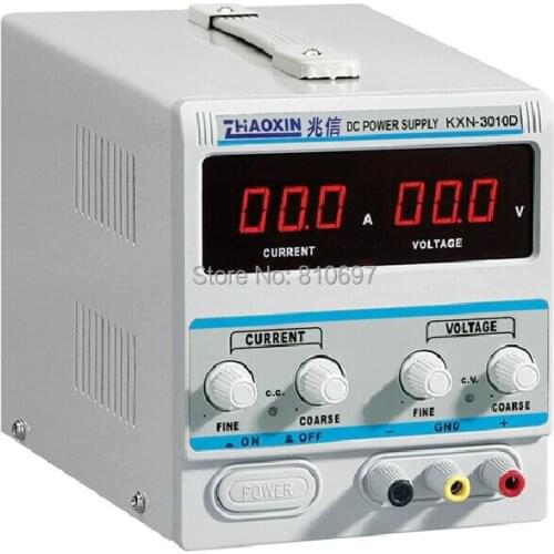 AC 220V - DC 0-30V power supply 30v 10a adjustable constant-current source electroplating power switching power supply