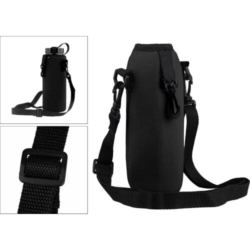 Water Bottle Carrier Insulated Neoprene Water Bottle Holder Bag Pouch Cover750ML
